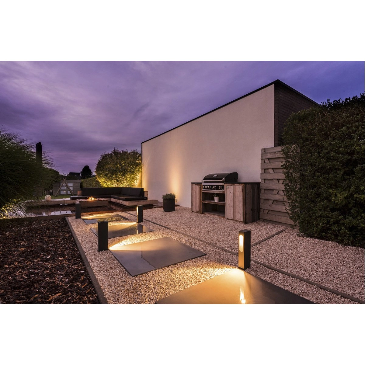 LED lampe d'extérieur Slotbox 40 avec moquerie SLV 4024163140485