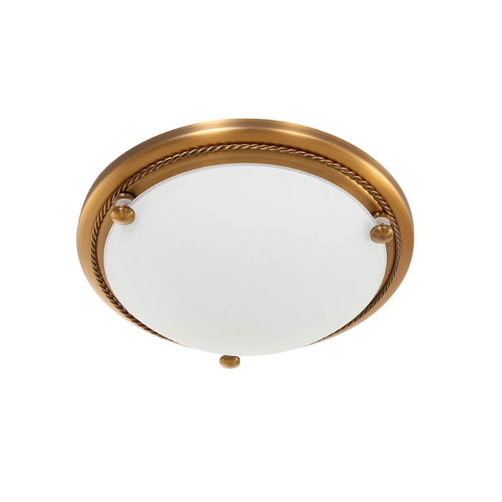 Lampe Ceiling and Wall ou applique 30cm bronze marron Steinhauer 8712746023077