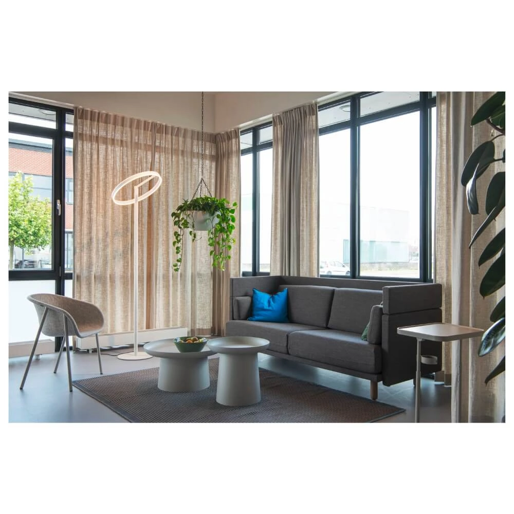 Lampadaire design noir One Straight SLV 4024163265522