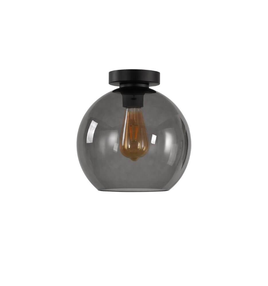 Plafonnier Marino verre gris Ø 25cm Artdelight 8719831737727