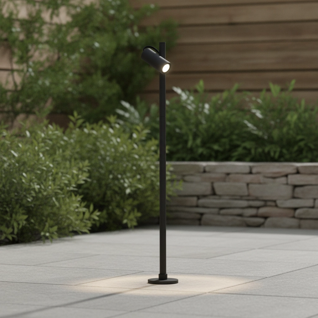 Lampe de jardin Darma Noir Simple