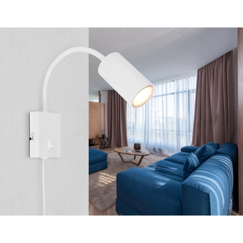 Applique murale blanche Robby Globo 9007371433575