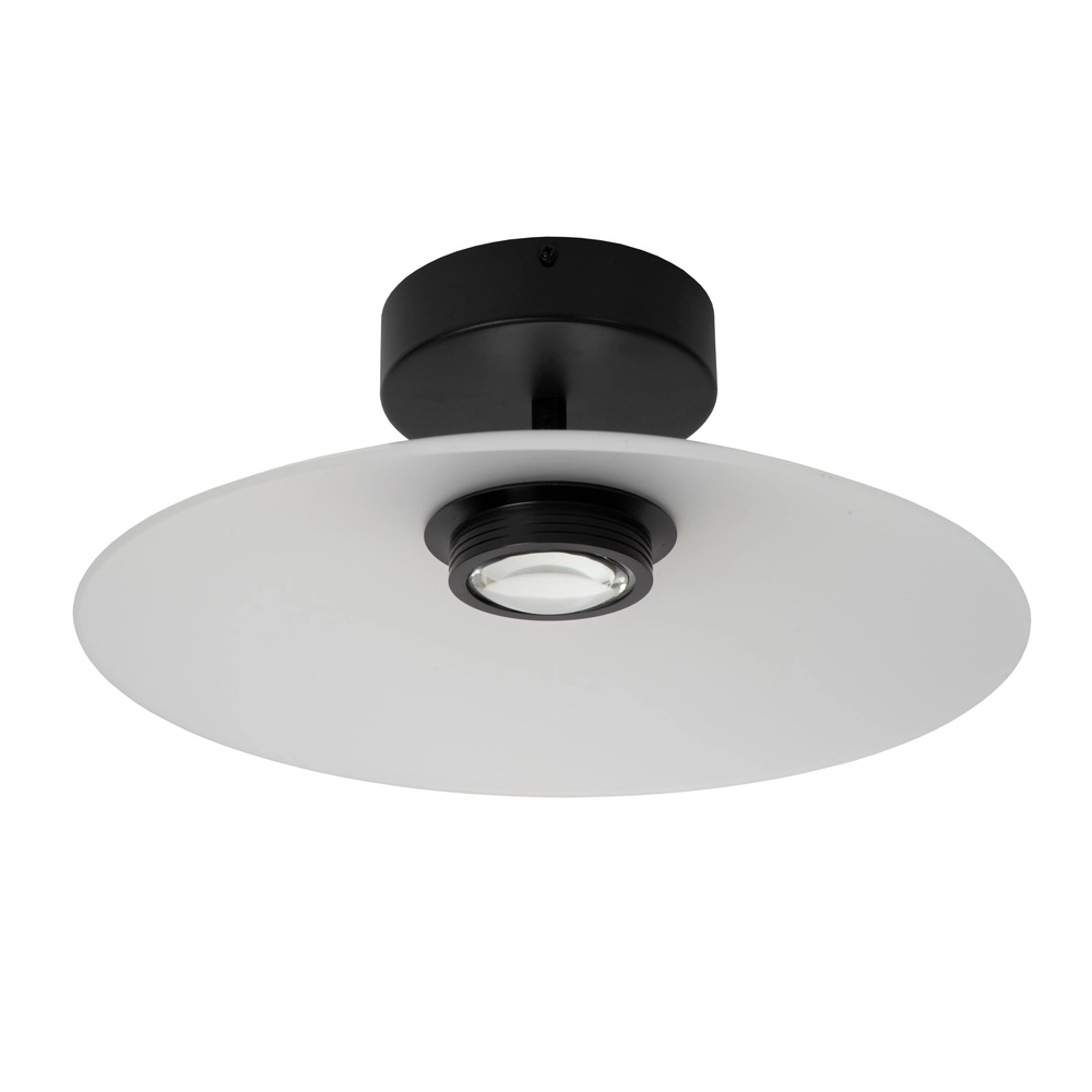 Lampe de plafond élégante Menga Ø verre blanc de 40 cm Premium by Lucide 5411212251213