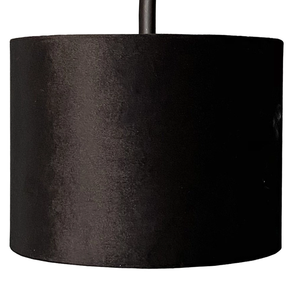 Applique noire Venus avec abat-jour noir Masterlight 8718121251172