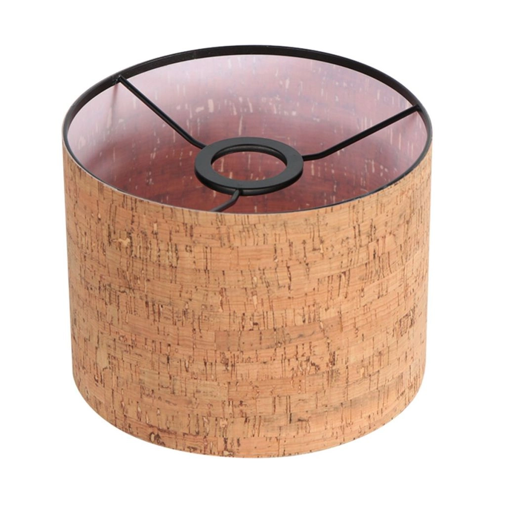 Lampe murale noire Stang avec un chapeau en liège Ø20cm Steinhauer 8712746180558