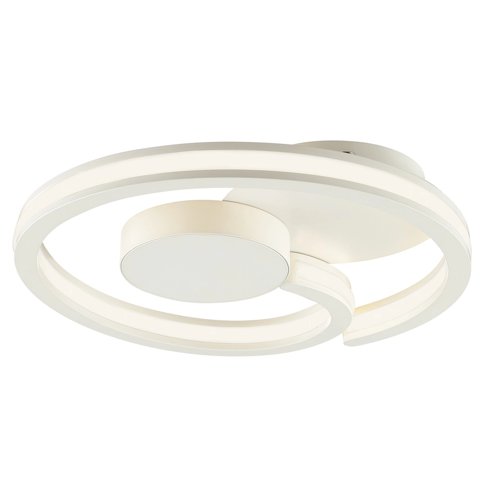 Lampe de plafond blanche Revola conception Ø 40 cm