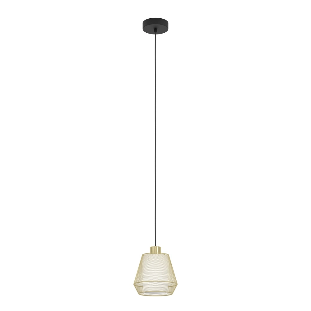 Lampe pendante dorée Ciudadela Ø 18 cm