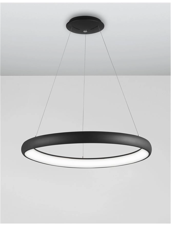 Suspension design Albi noir Ø 61cm Lyora 5212017416872