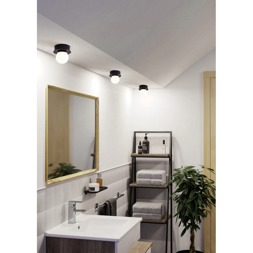 Lumière noire au plafond Mosiano Ø 11,5cm Eglo 9008606286096