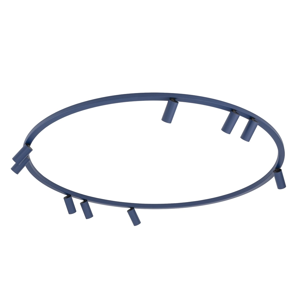 Projecteurs circulaires montés en surface Fourty 9x GU10 - bleu foncé Lyora 5903139119535