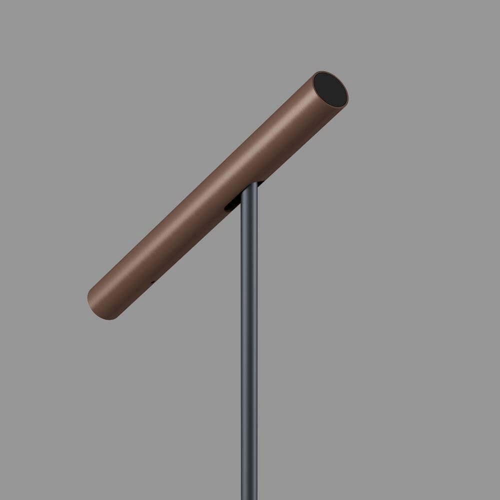 Lampadaire design Kansas noir avec bronze Artdelight 8720701102514