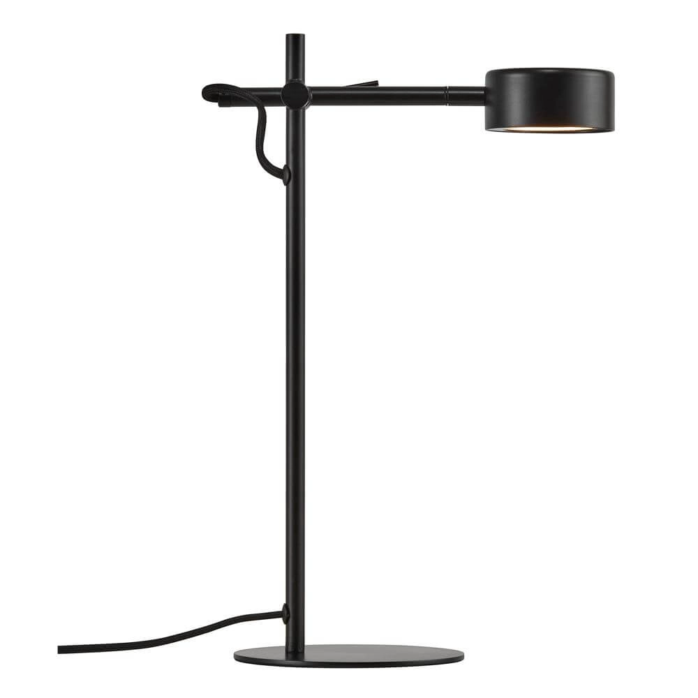 Lampe de table design Clyde noir