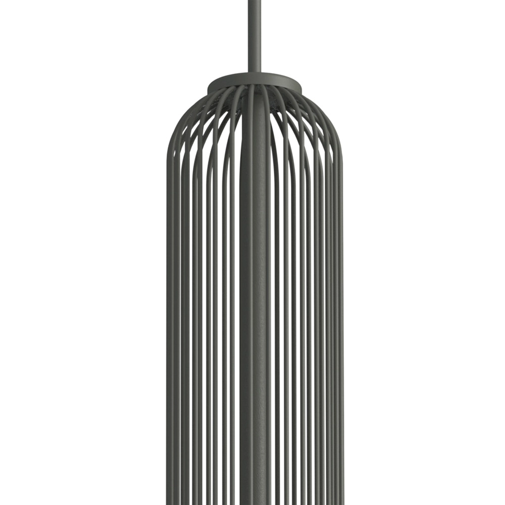 Lampe suspendue Singles 40,5 cm gris ombre Lyora 5903139122016