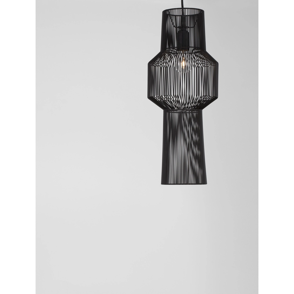 Suspension Bohème Bredo Ø 21cm noir Lyora 5212017438904