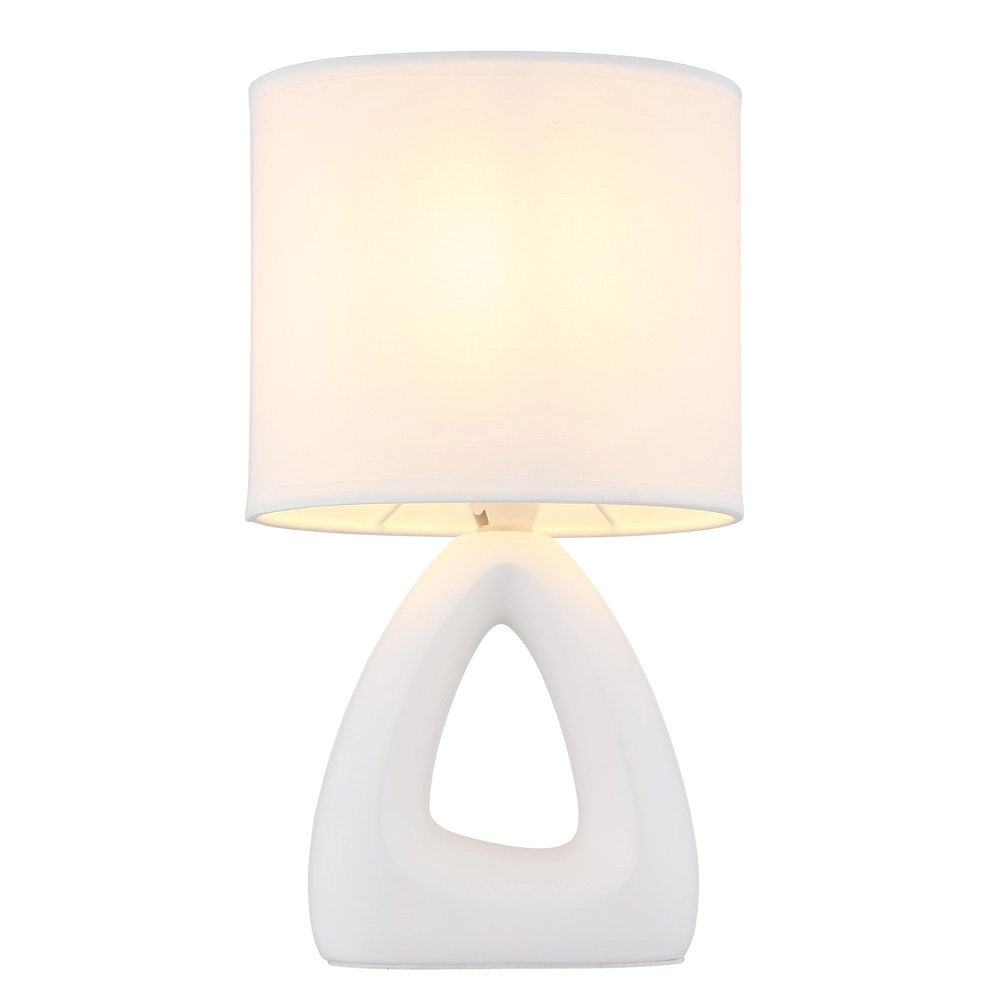 Lampe de table de conception Triangle Blanc Globo 9007371487509