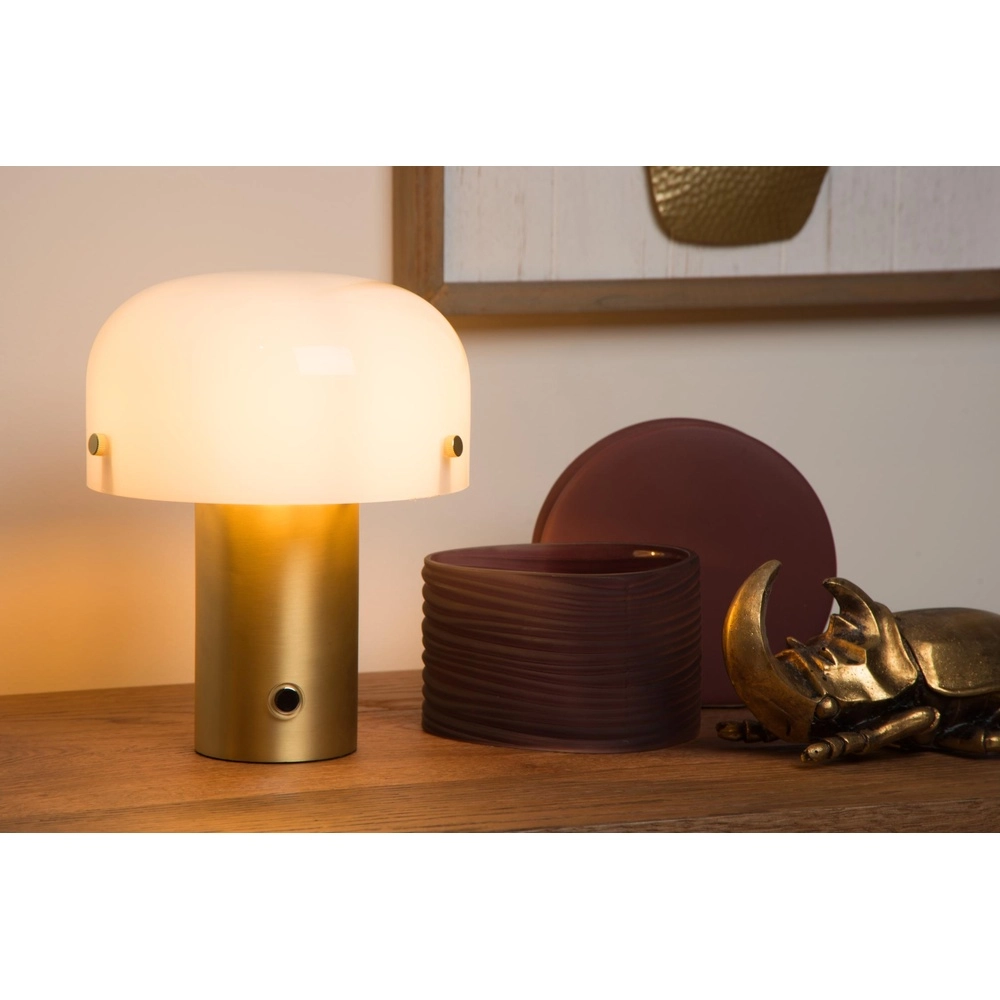 Lampe de table Timon 17,5 cm d’or Lucide 5411212051387