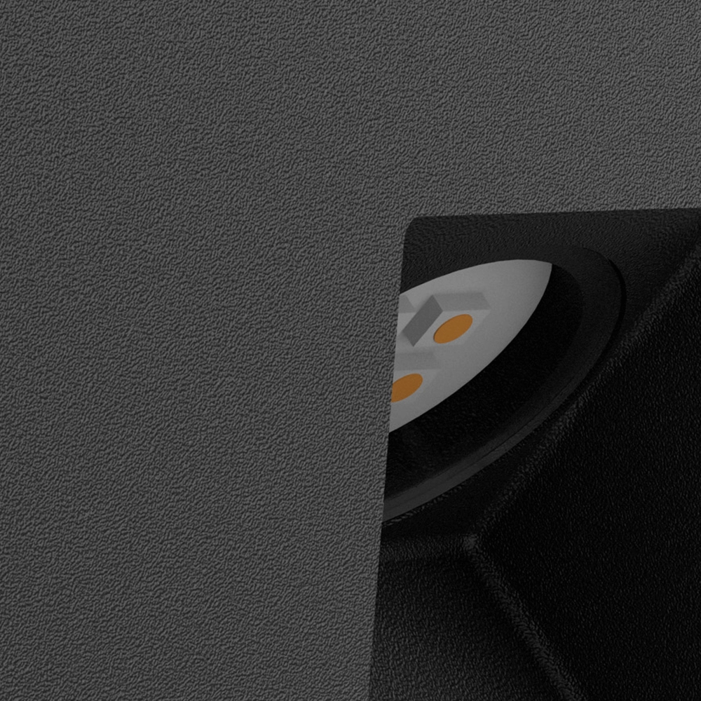 Éclairage d'escalier noir Mecinos Eglo 9002759996444