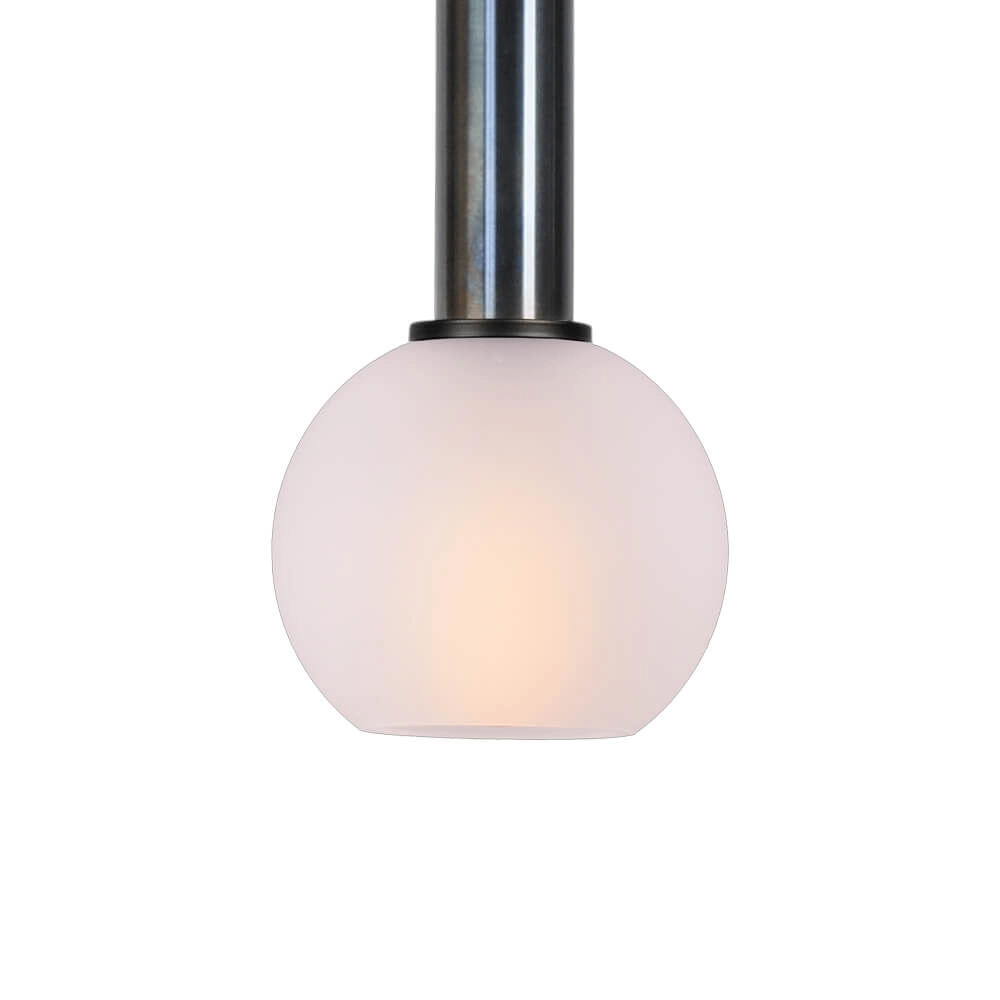 Lampe suspendue Ø 15cm Bella 2 Huile tachetée avec verre blanc mat Masterlight 8718121334233