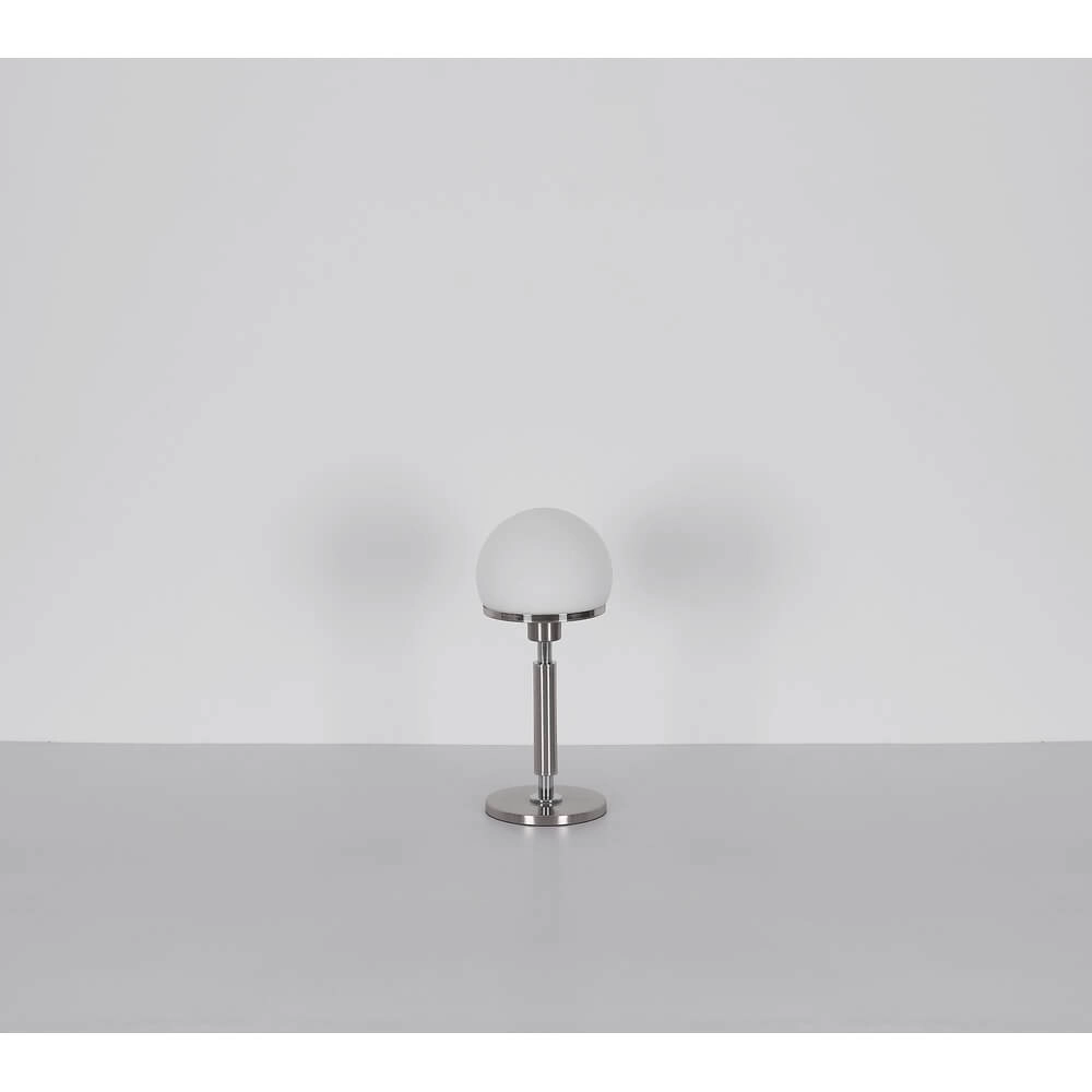 Lampe de table Haku Or avec verre blanc Globo 9007371450312