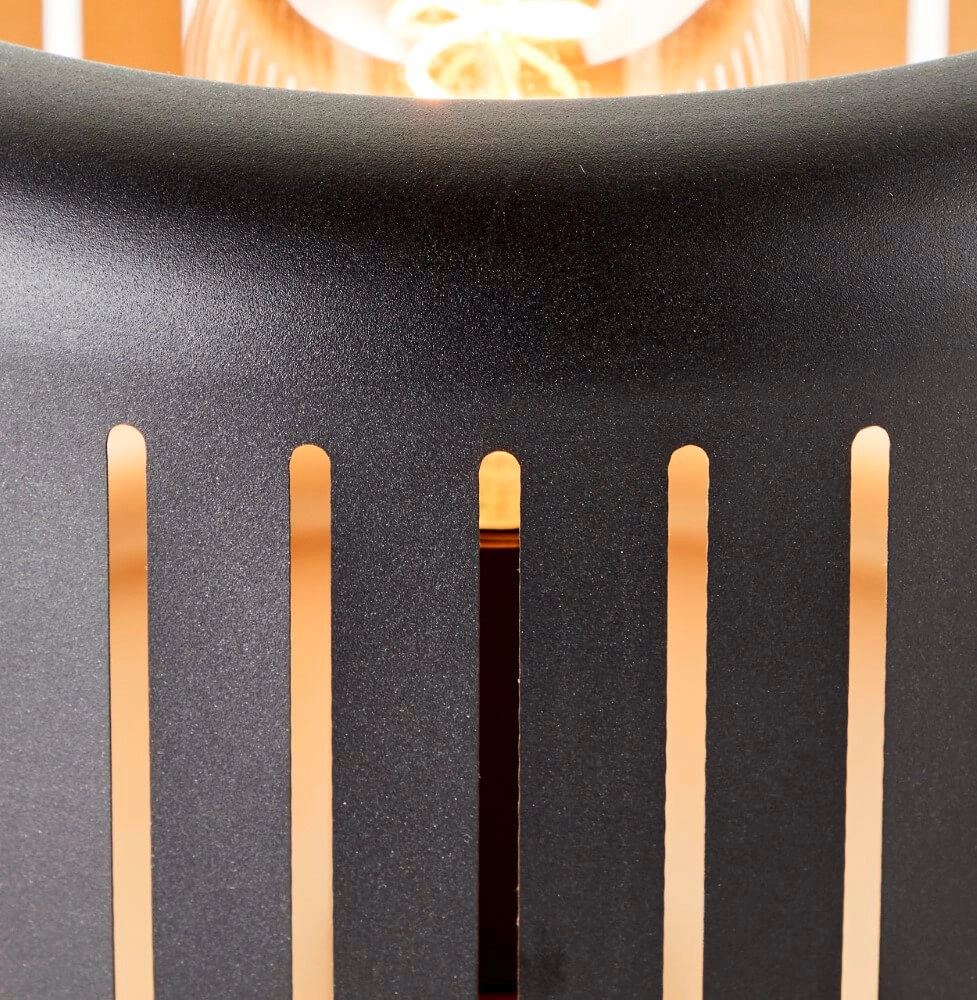 Lampe de table noire Tyas Brilliant 4004353411458