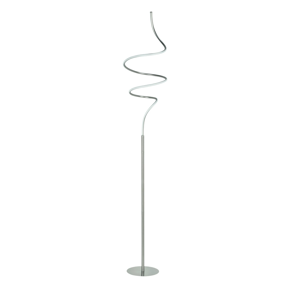 Lampadaire design Curle nickel Ø 35cm Lampadaire design Curle nickel Ø 35cm