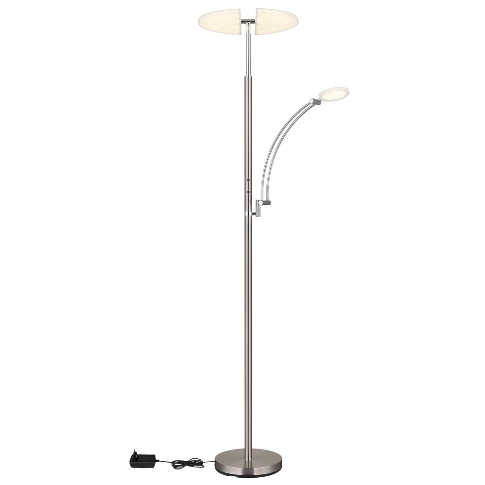 Lampe de pied Tirana nickel Globo 9007371468119