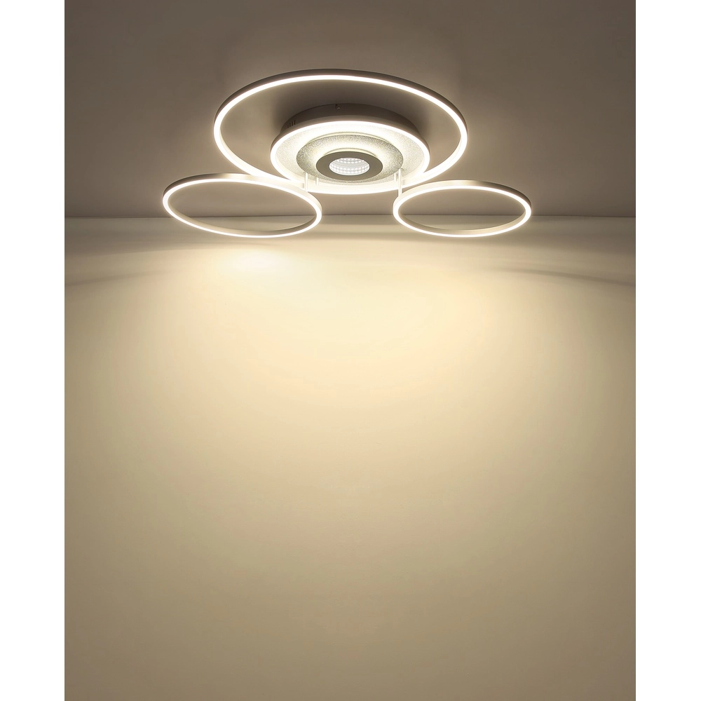 Lampe de plafond à design Miles 99,2 x 99,2 cm Globo 9007371592722
