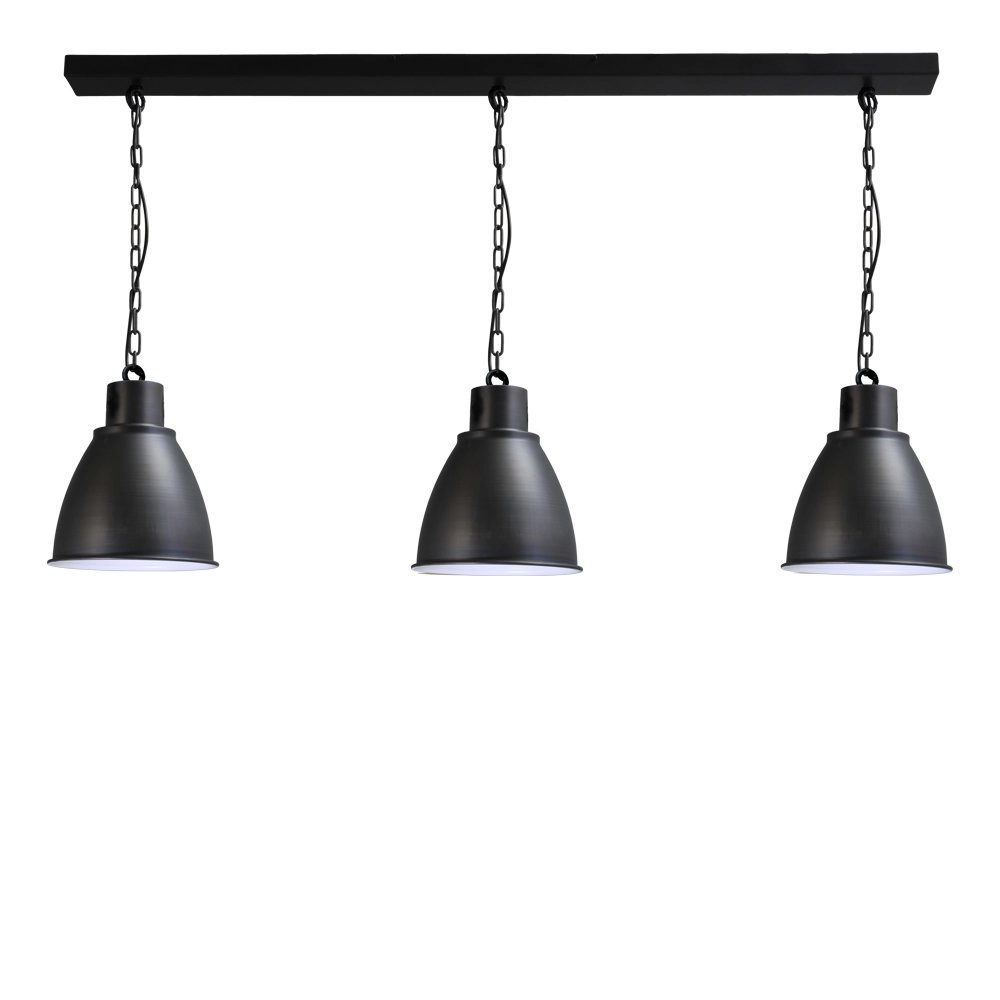 Lampe de salle à manger Industria 3x27 Rétro