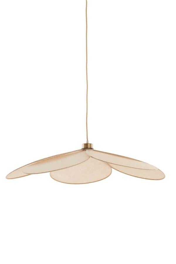 Suspension Fyano crème fleur Ø 79cm Light & Living 8717807706692
