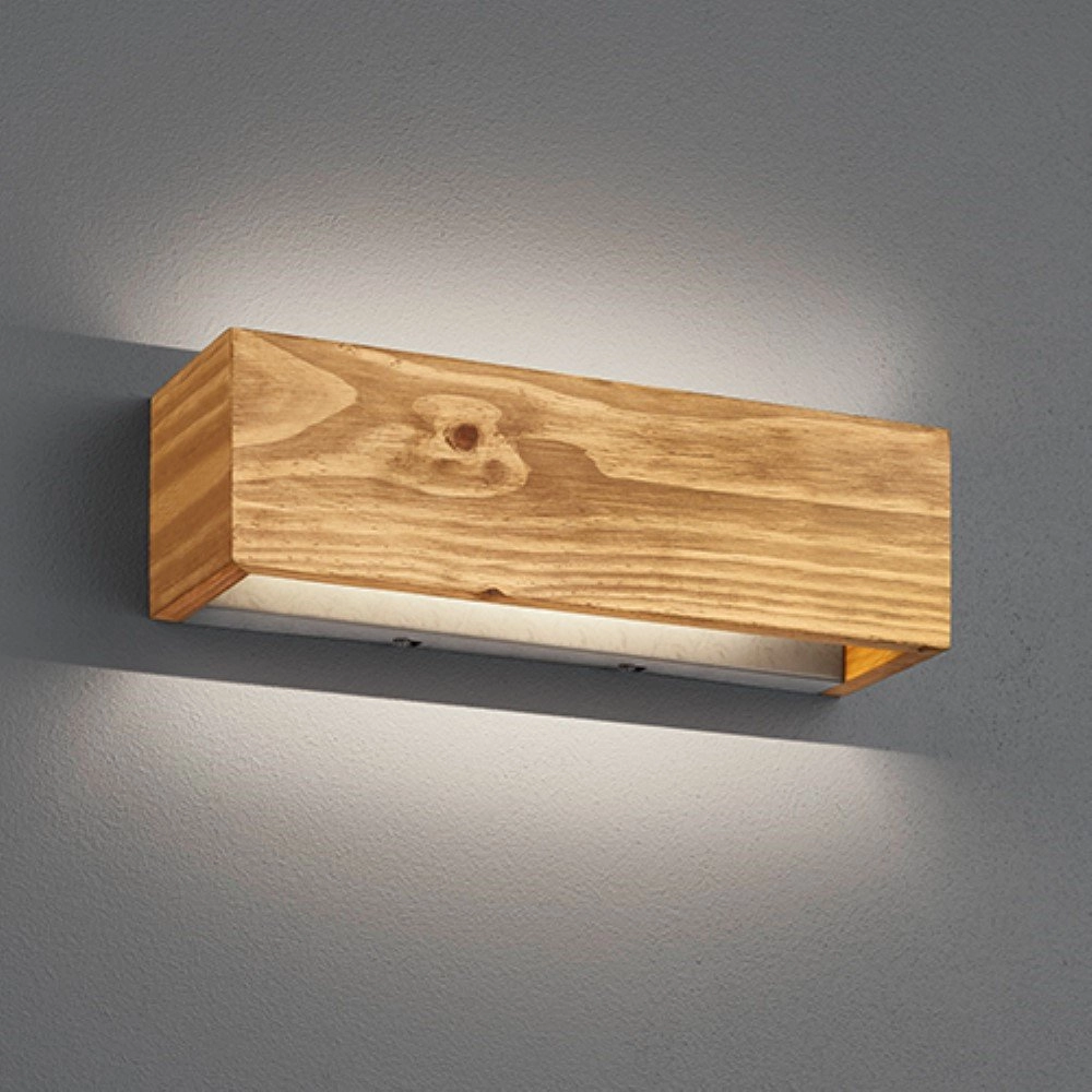 Spot mural en bois Brad Trio 4017807441895