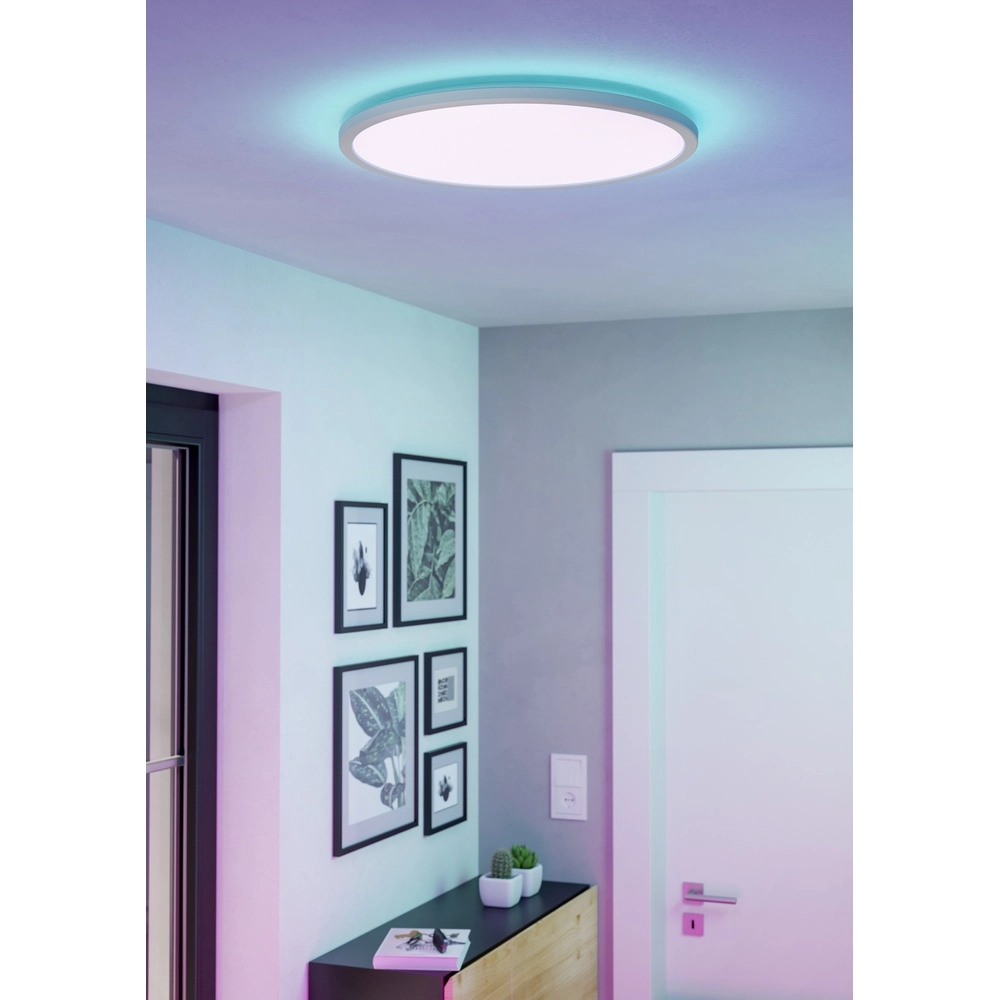 Lampe de salle de bain intelligente Rovito-Z rond - blanc - Ø 50cm Eglo 9008606329793