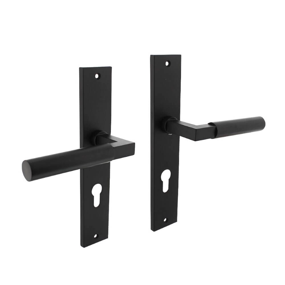 Poignée Bau-Stil PC 72mm noir