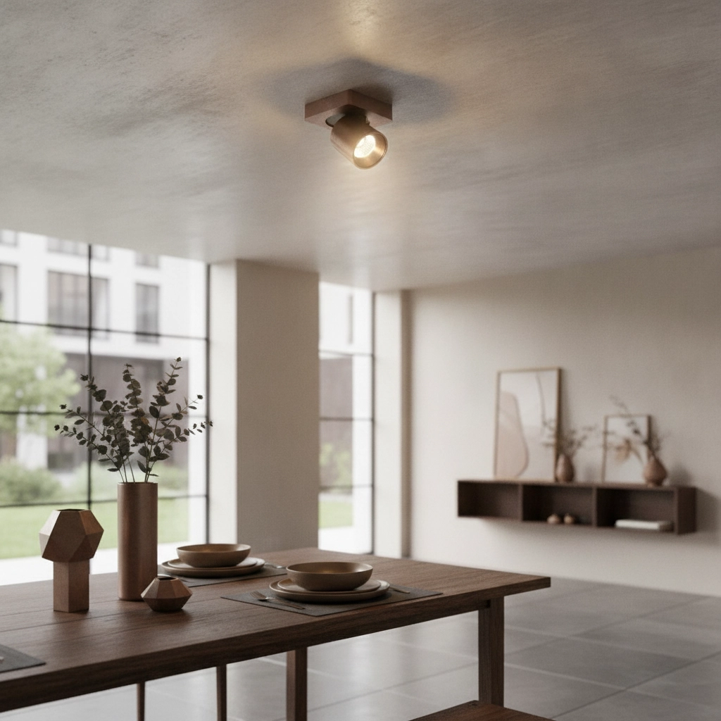 Spot LED Laguna brun bronze