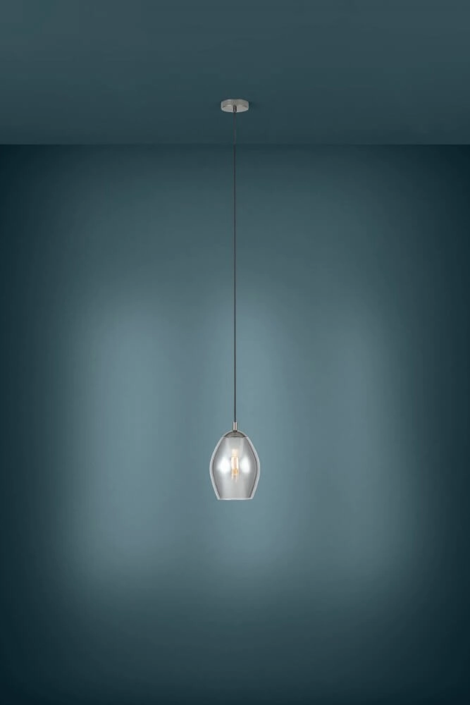 Lampe suspendue en verre fumé Estanys Ø 19 cm Stars of Light 9002759395643