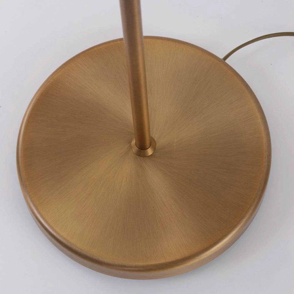 Lampadaire Mexlite 154 cm marron bronze avec abat-jour blanc Steinhauer 8712746048087