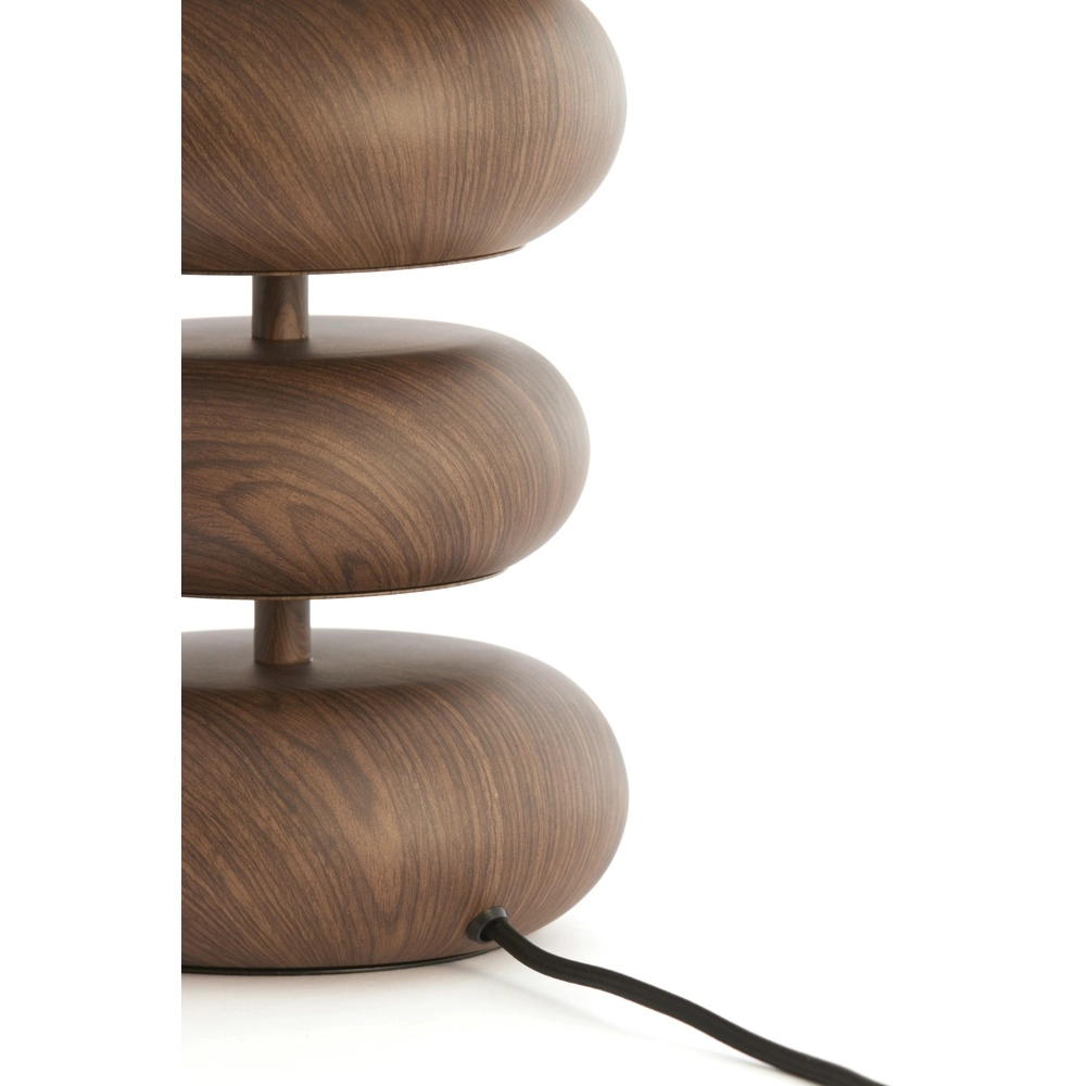 Lampe de table Danialo 67,5 cm - bois foncé Light & Living 8717807815219