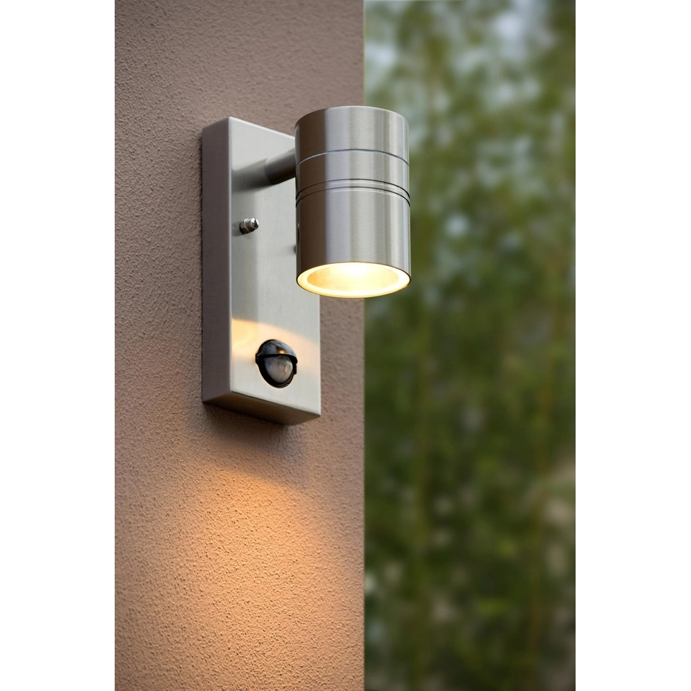 Projecteur mural Arne-Led Ir Downchrome avec capteur