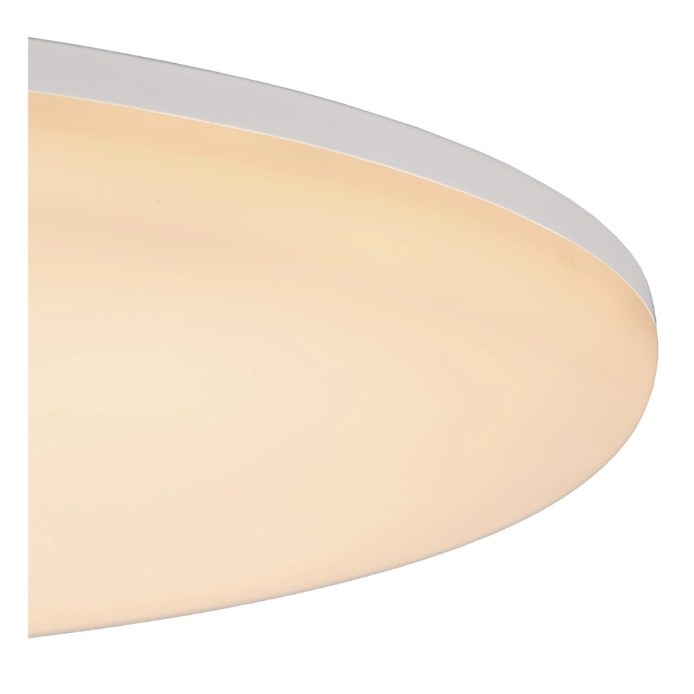 Éclairage de plafond Olson Ø 29cm blanc - IP44 Lucide 5411212792235