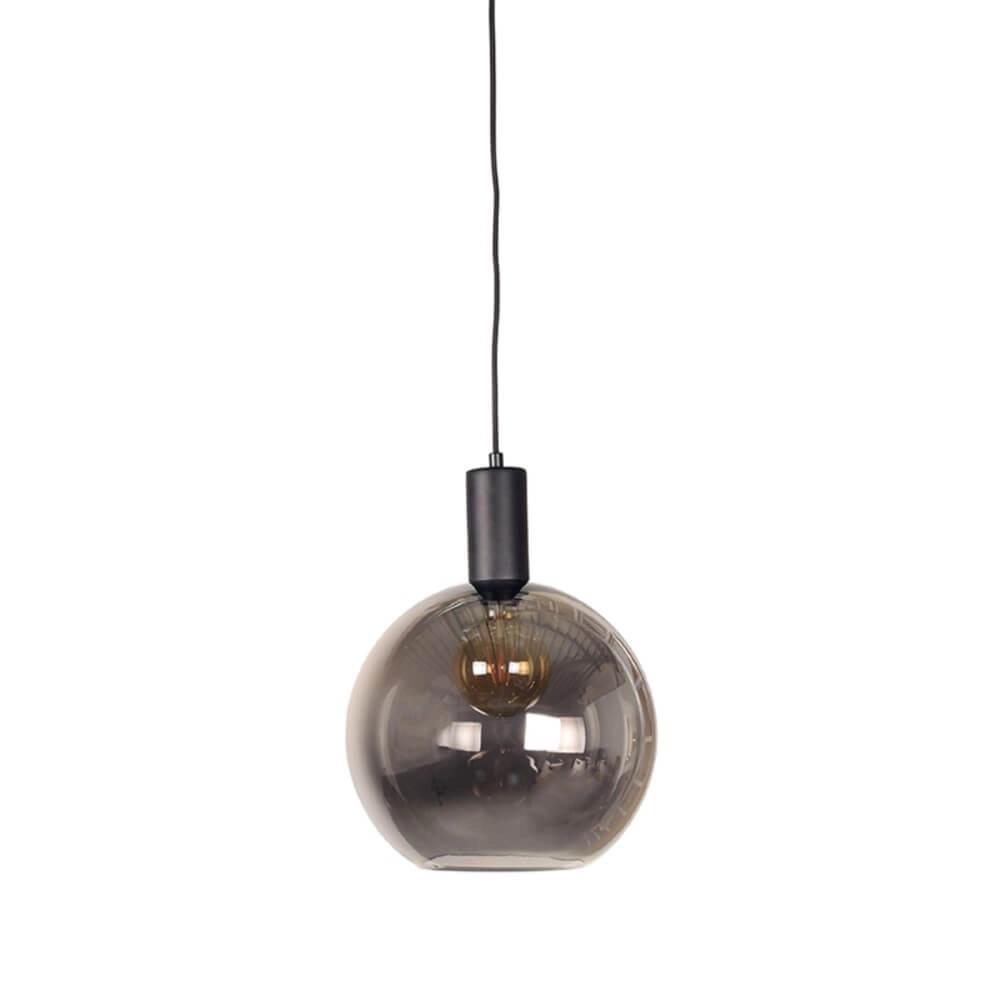 Lampe suspendue Fumo avec verre fumé - Ø 30cm Label51 8720195419006