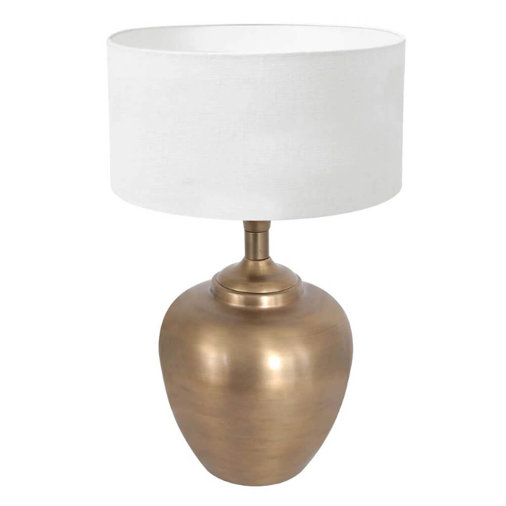 Lampe de table dorée Brass Lampe de table dorée Brass