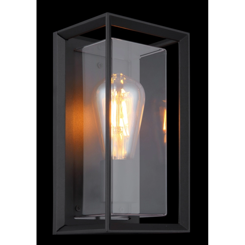 Lampe murale extérieure Logana Noir Globo 9007371465811