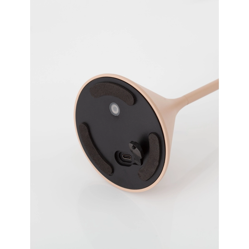 Lampe de table Dalt brun sable rechargeable par USB Lyora 5212017477064