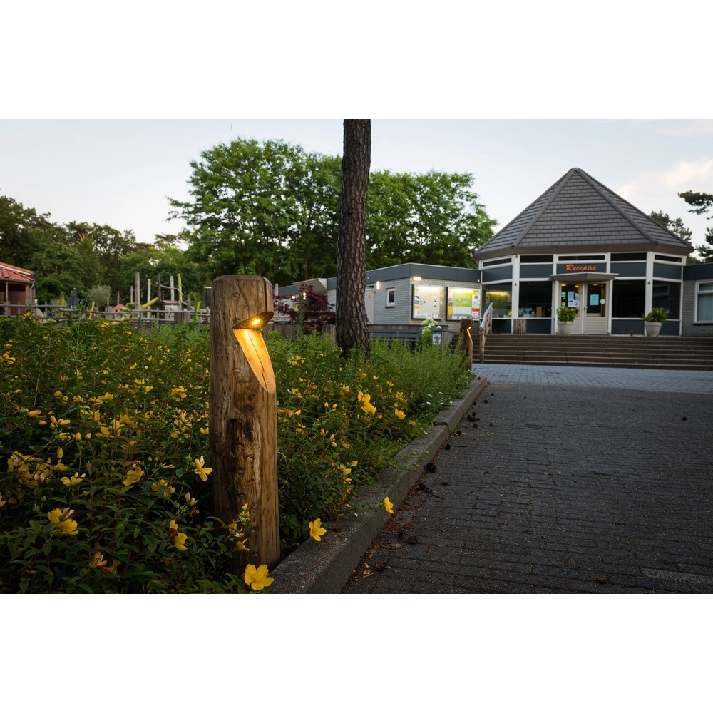 Éclairage de chemin en bois Bosco Châtaignier - 65 cm - 2700 000 km Timberlab 8716803513709