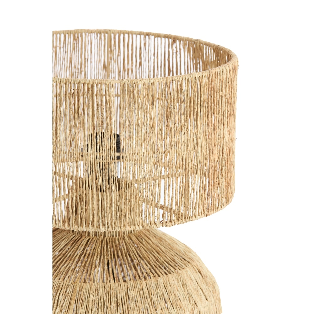 Lampe de table en jute Arova Ø ombre de 30 cm Light & Living 8717807836719