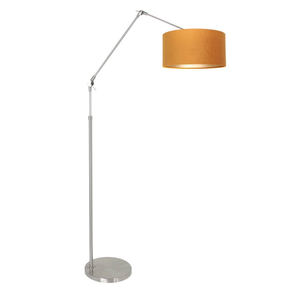Lampe de lecture Prestige Chic avec du velours doré Steinhauer 8712746145755