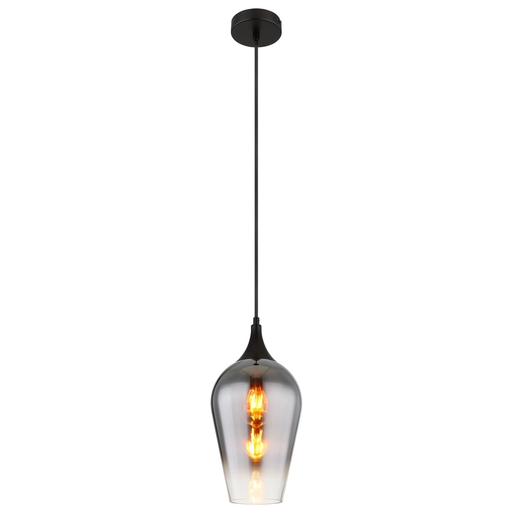 Lampe suspendue Lavus Verre fumé