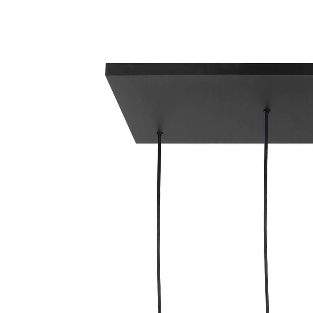 Lampe suspendue Perugia or mat - 4x E27 - 3x GU10 Highlight 8718379046995