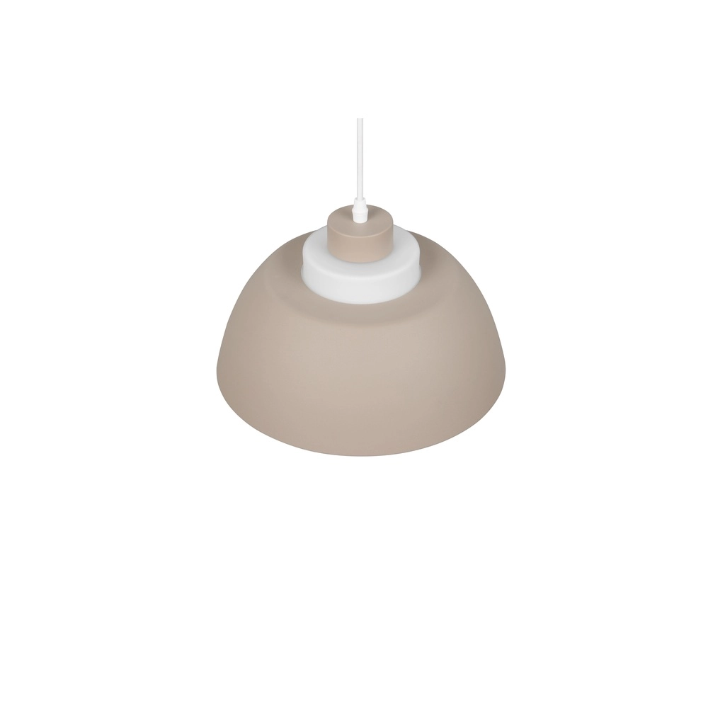 Lampe pendante de conception Tilos brun sable Ø 30cm Trio 4017807690118