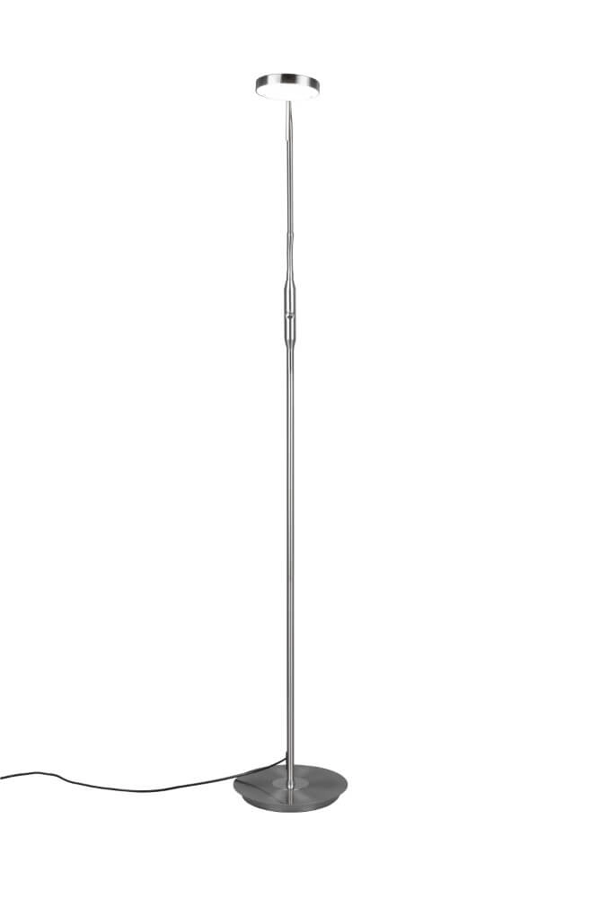 Lampadaire Monza 145 cm en acier inoxydable Trio 4017807505825