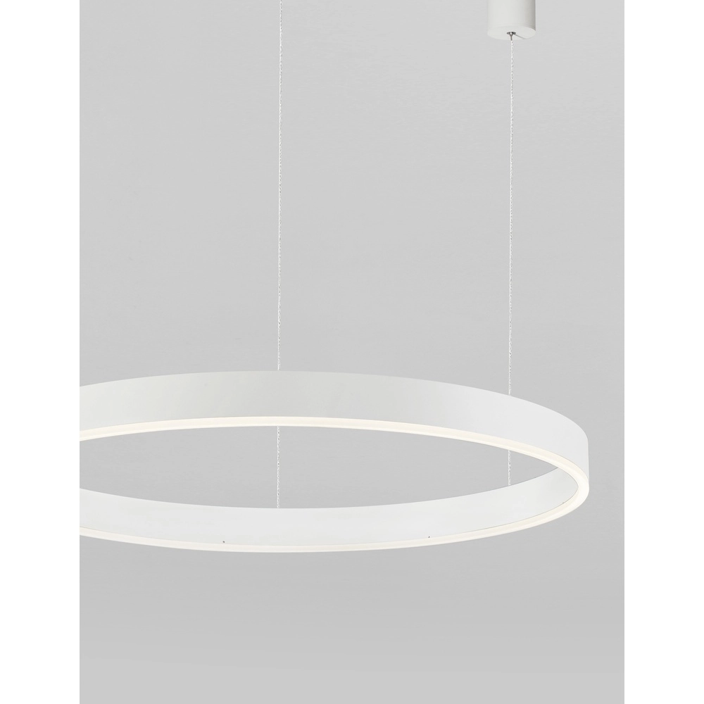 Suspension Motif blanc Ø 100cm 3000K Lyora 5212017421999